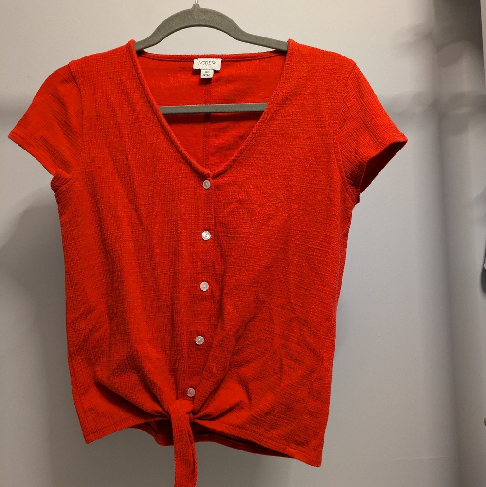 Tie Front Top